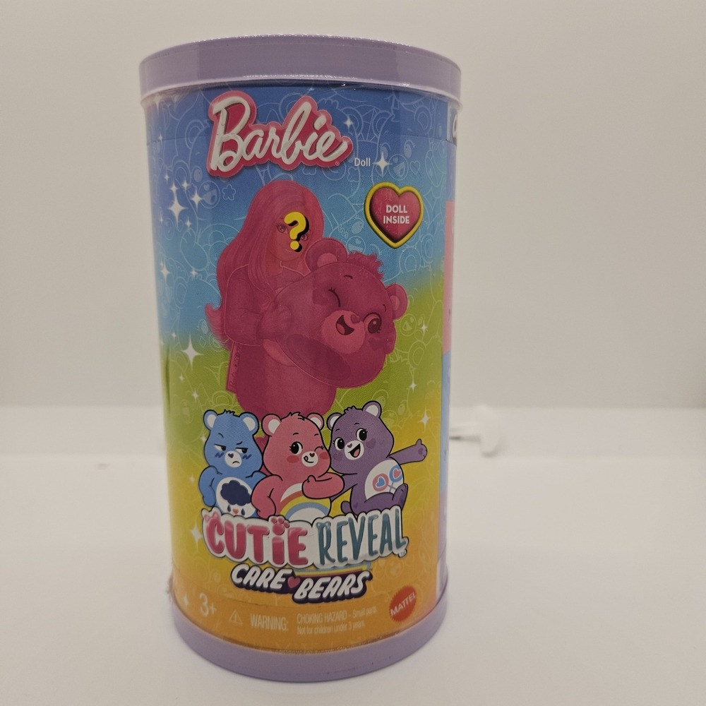 Barbie Cutie Reveal Care Bears Series Doll Surprise Plush Outfit NIB New in Box